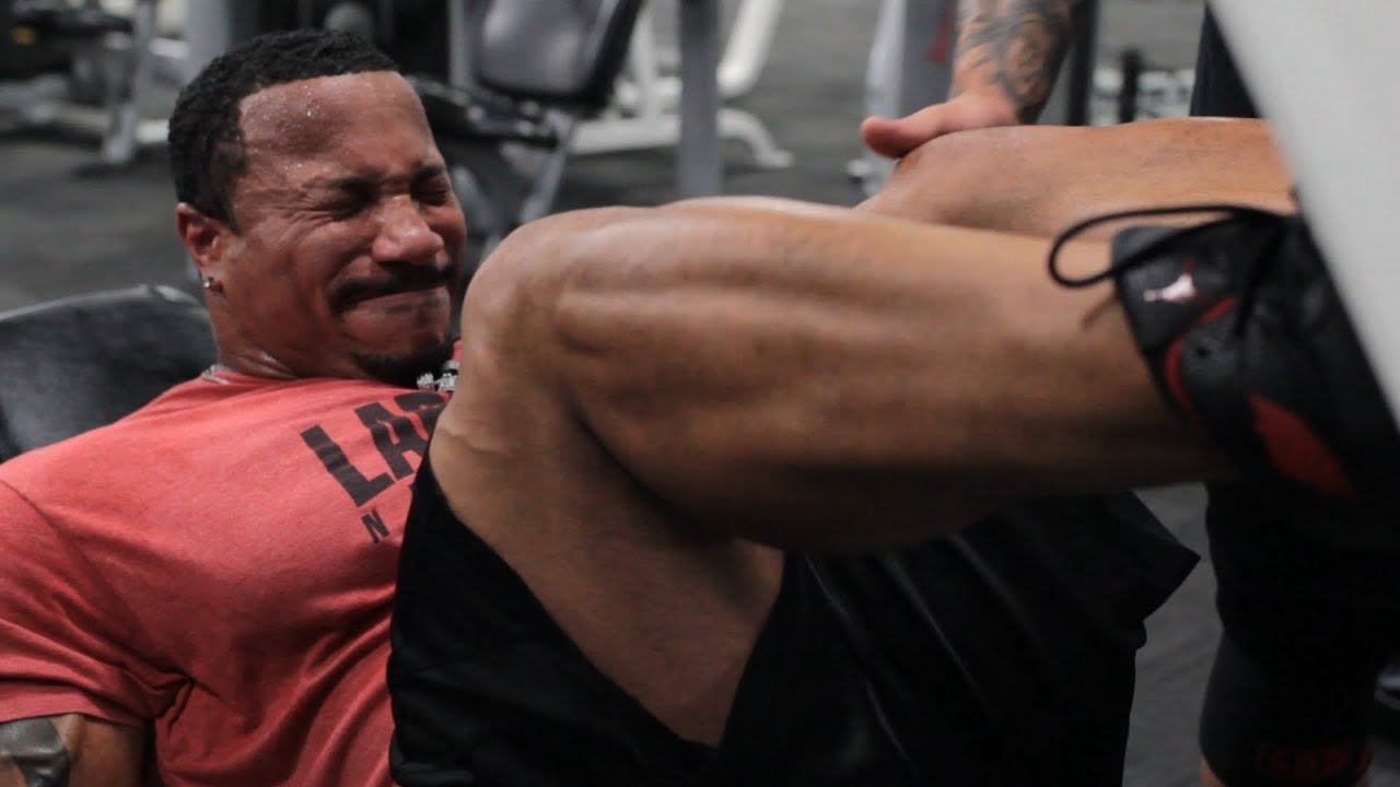 Leg Training for Olympia