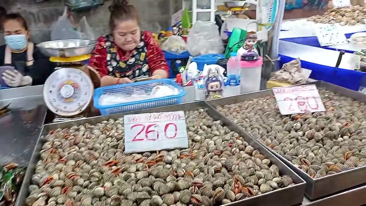 Паттайя.Наклыа.Рыбный рынок.
