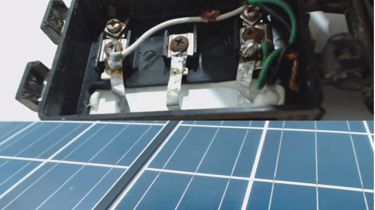 ELETRÔNICAJC diodos do painel  solar testes