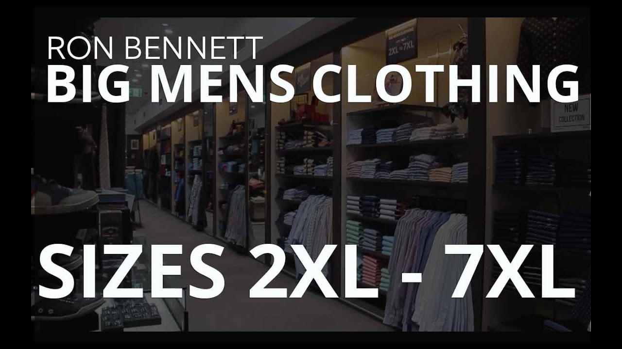 BIG MENS CLOTHING - Flagship store Sydney