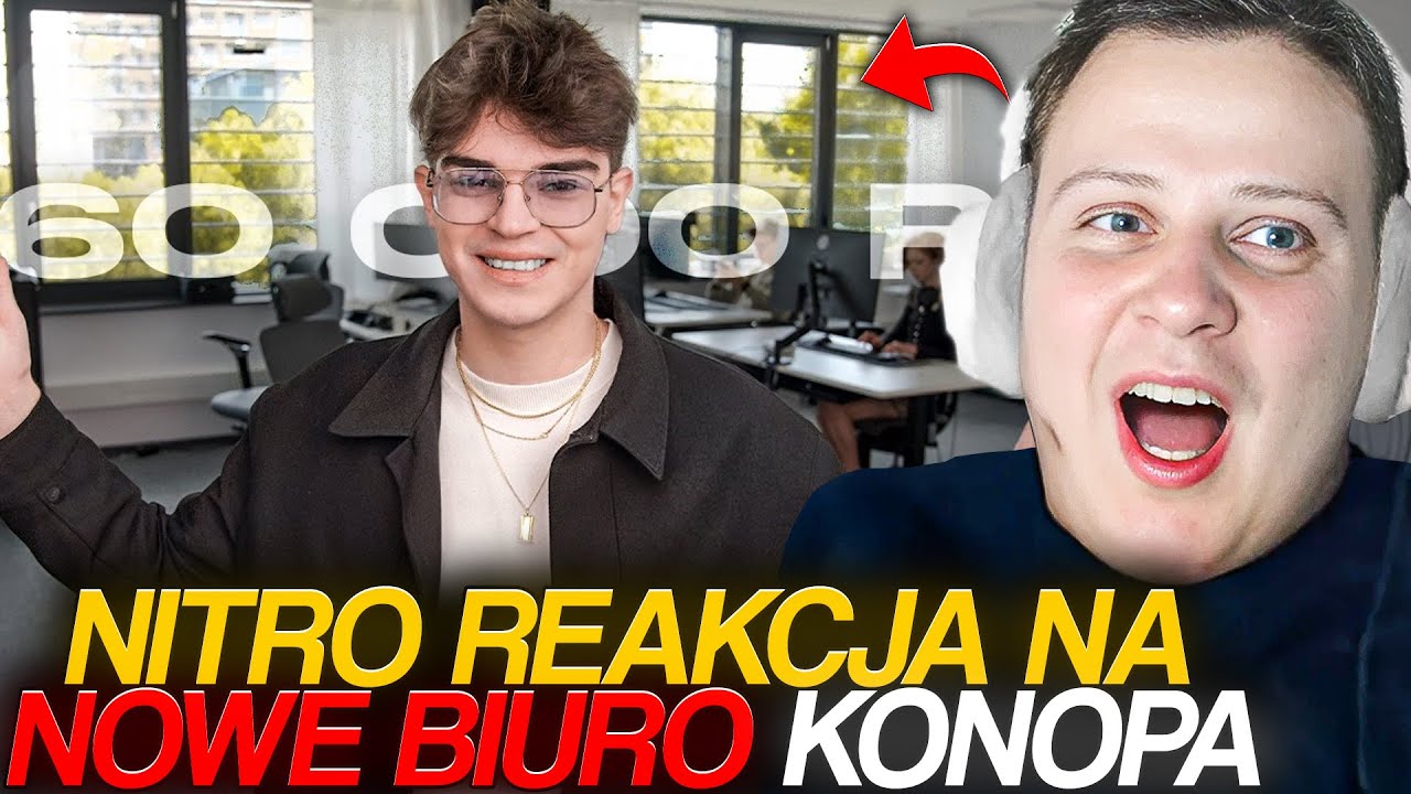 NITRO REAKCJA NA NOWE STUDIO KONOPA ZA 360 000 ZŁOTYCH