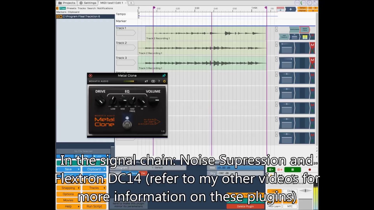Free Mokafix Metal Clone VST plugin - inspired by Boss&copy; Metal Zone