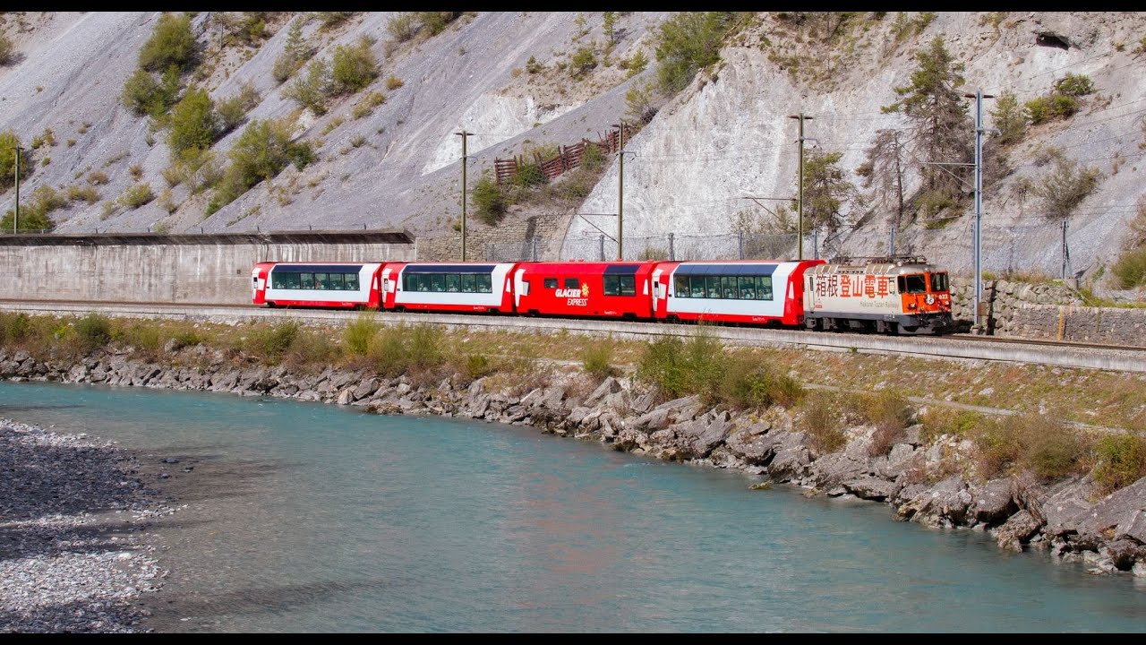 Chemins de fer Rhétiques (RhB) : des trains dans l'Albula et la vallée du Rhin Juillet/Octobre 2023