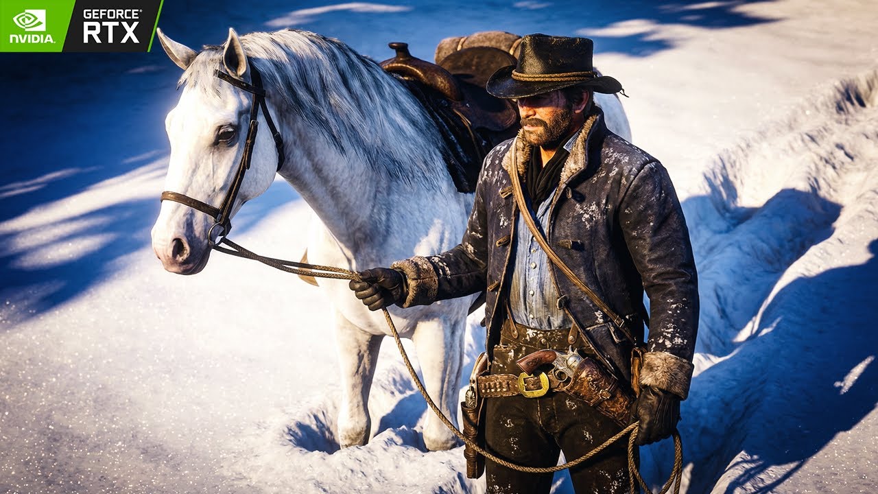 ATRÁS DO MELHOR CAVALO GRÁTIS | RED DEAD REDEMPTION 2 COM MODS E SEM HUD | RTX 4060 | #07