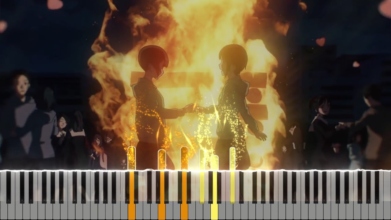 Kaguya sama Love is War Season 3 Episode 13 OST - Campfire Song Piano Cover