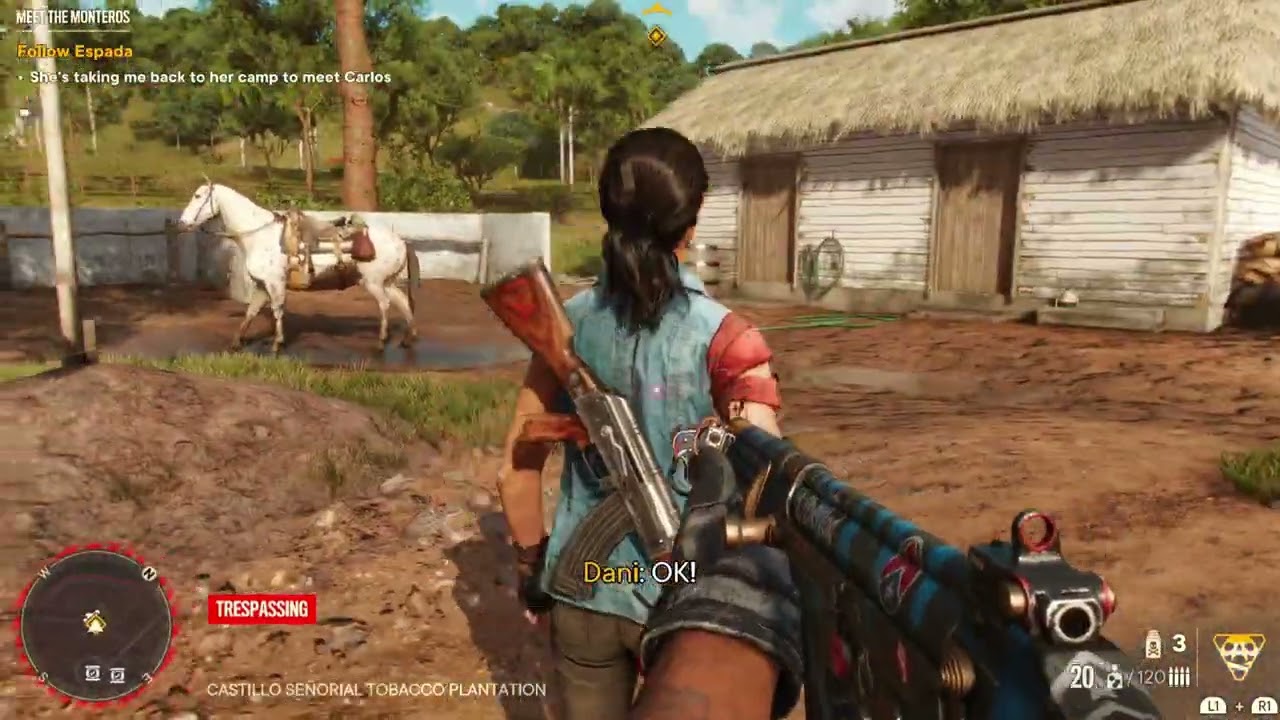 Far Cry 6 Gamaplay PS5 - Secure the plantation area & Follow Espada