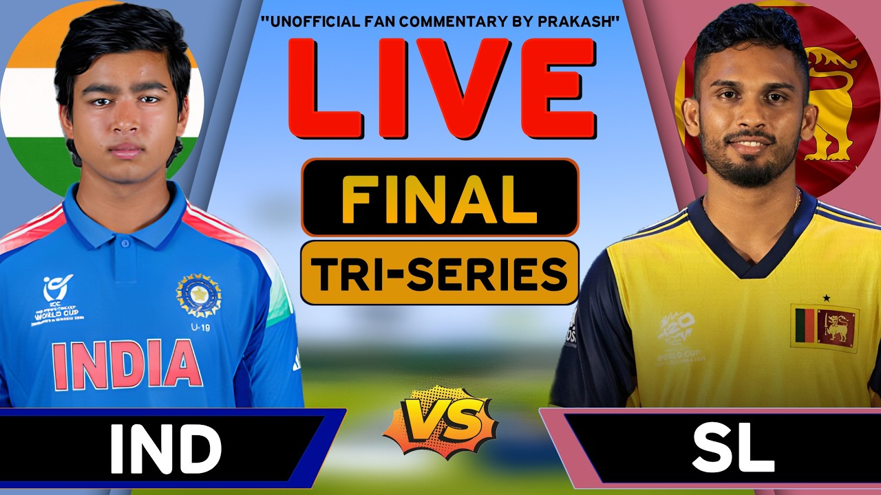 🔴Final Live: India A Vs Sri Lanka A Tri Series Final Match Preview Live | IND vs SL Final Match