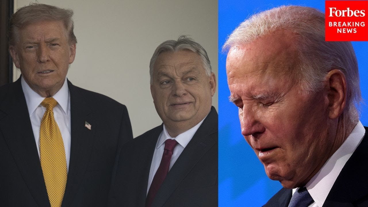 'Everything Was Ruined': Hungary's Orban, Sitting With Trump, Knocks Biden Over US-Hungary Relations