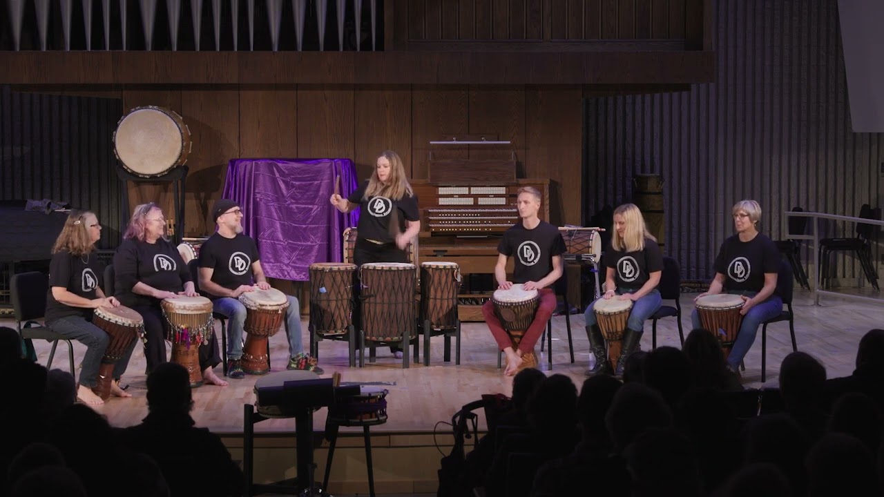 Djembe Diyamu at Women's Drum Center Annual Concert 2023
