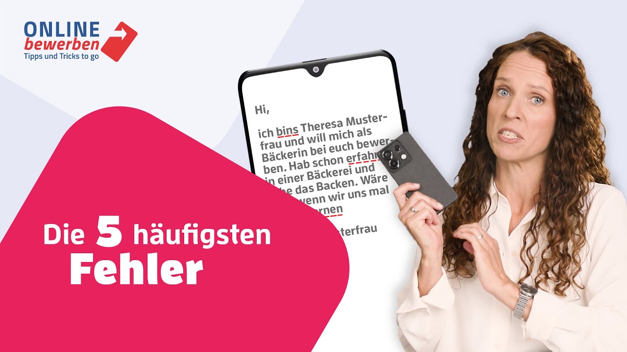 Die 5 häufigsten Fehler bei der Handy-Bewerbung – und wie du sie vermeidest!
