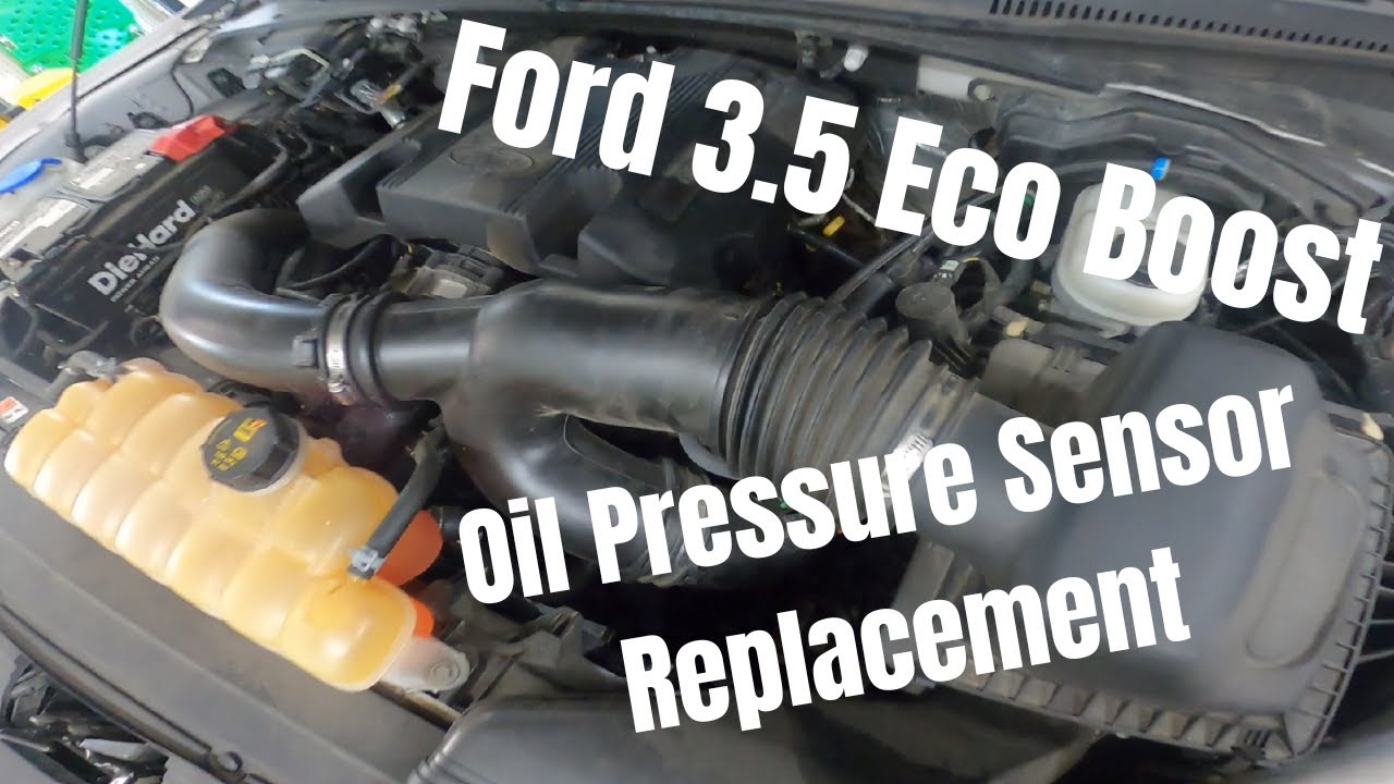 3.5 Замена датчика давления масла Eco Boost