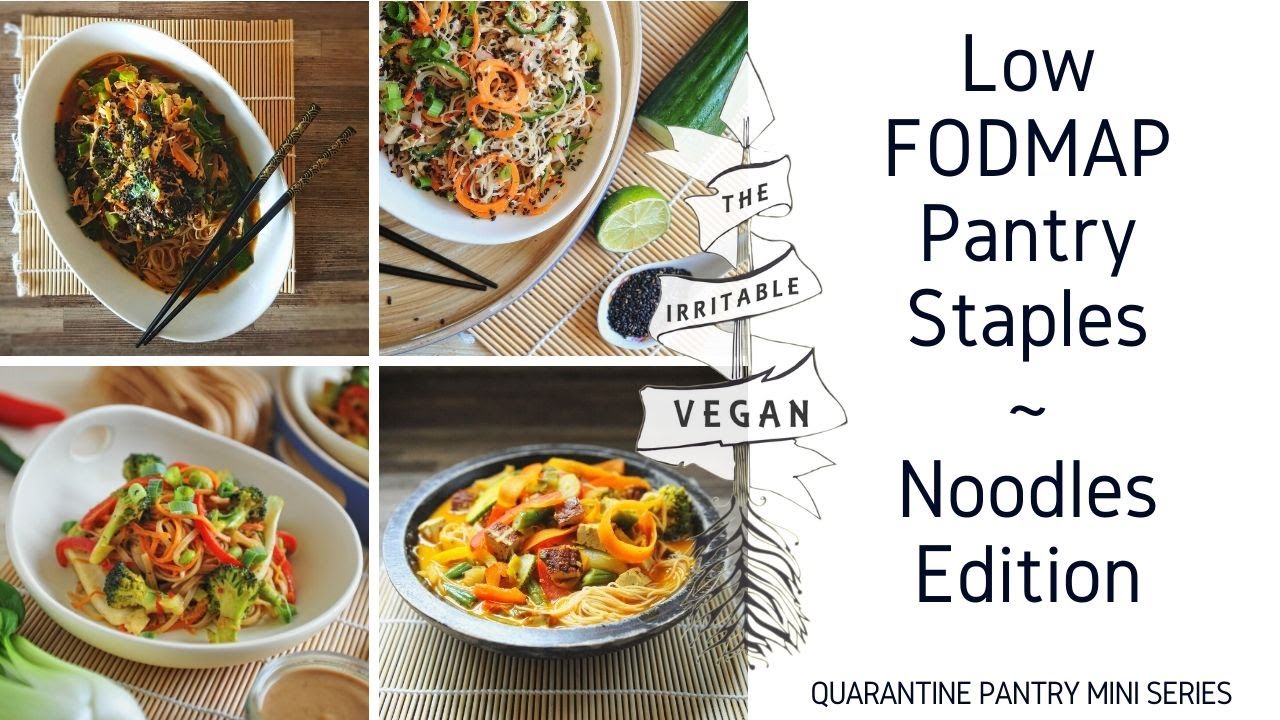 Noodles Edition / Low FODMAP Pantry Staples  / Quarantine Special / Cook #withme