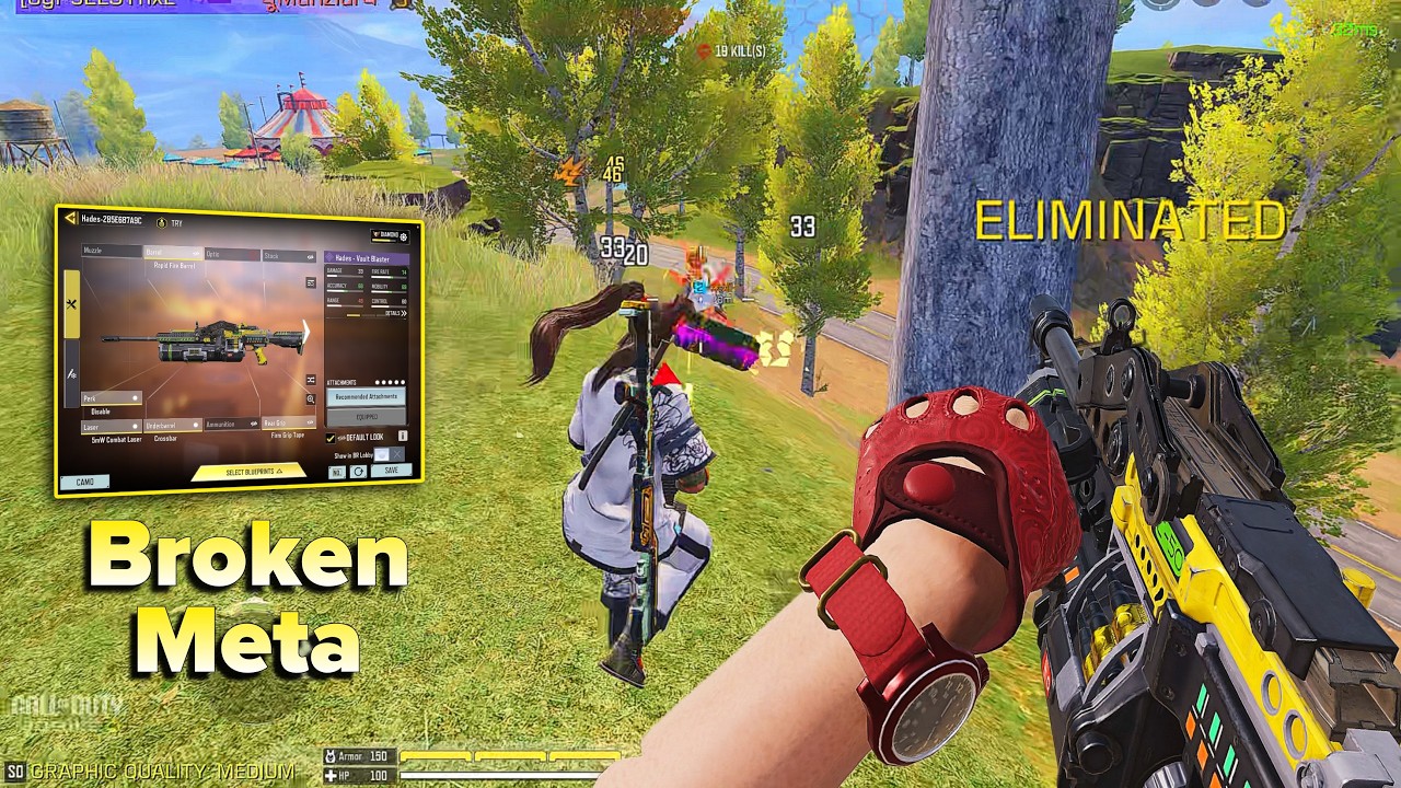 Hades Is Still BROKEN With This Loadout | Best Hades Gunsmith CODM BR Full Gameplay