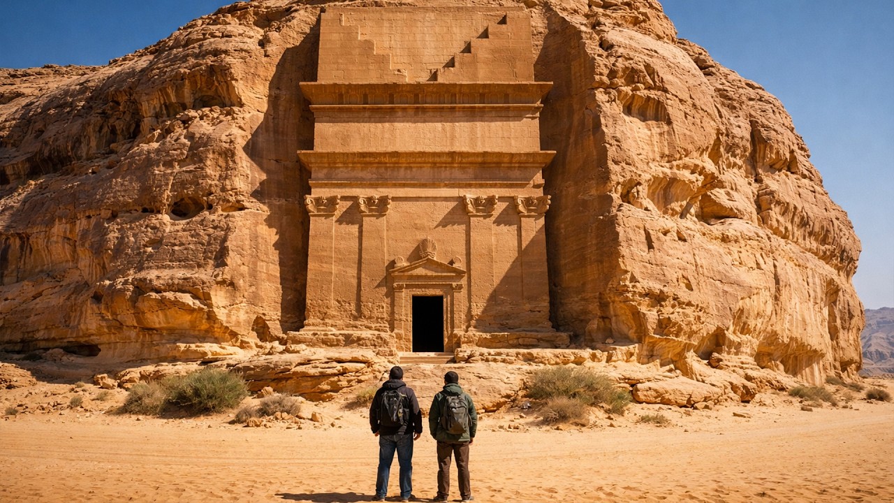 2000-Year-Old DESERT GHOST CITY — Hegra Will BLOW Your Mind! 🏜️🔥