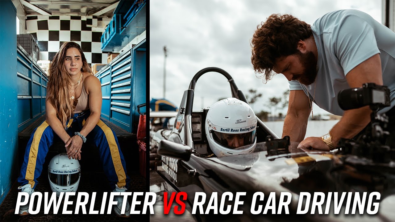 Stefi Cohen Goes Race Car Driving With Olympian Skier Divina Galica & Holly Baxter *CRASHES?*