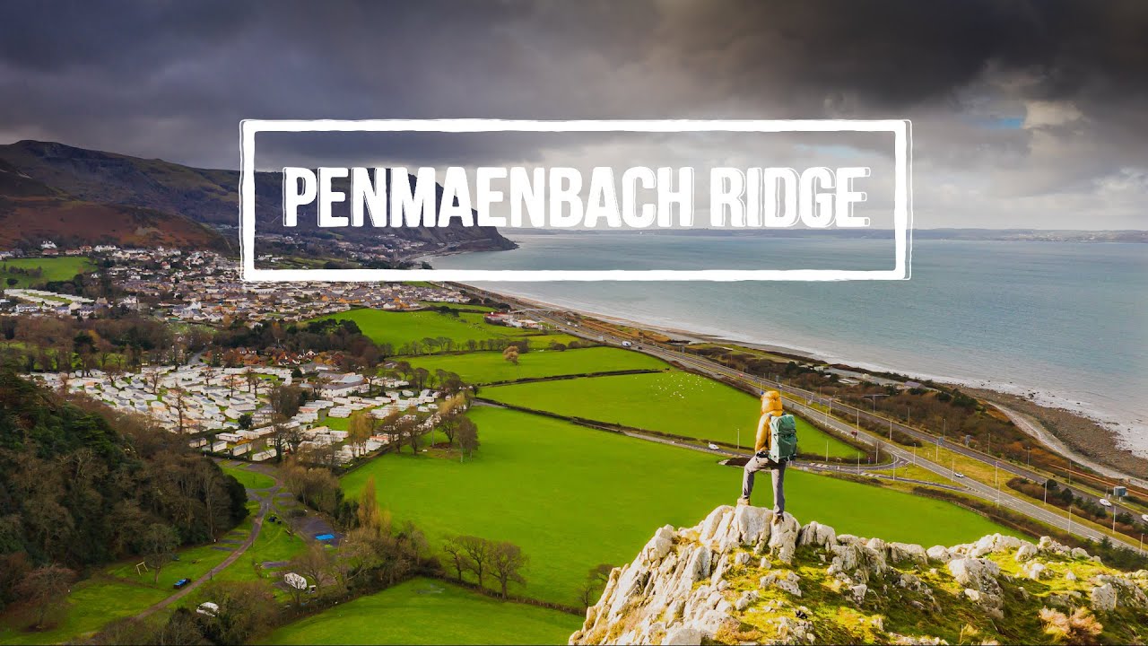 Penmaenbach Ridge - Ever wondered what it's like to climb THAT ridge on the side of A55?🤔