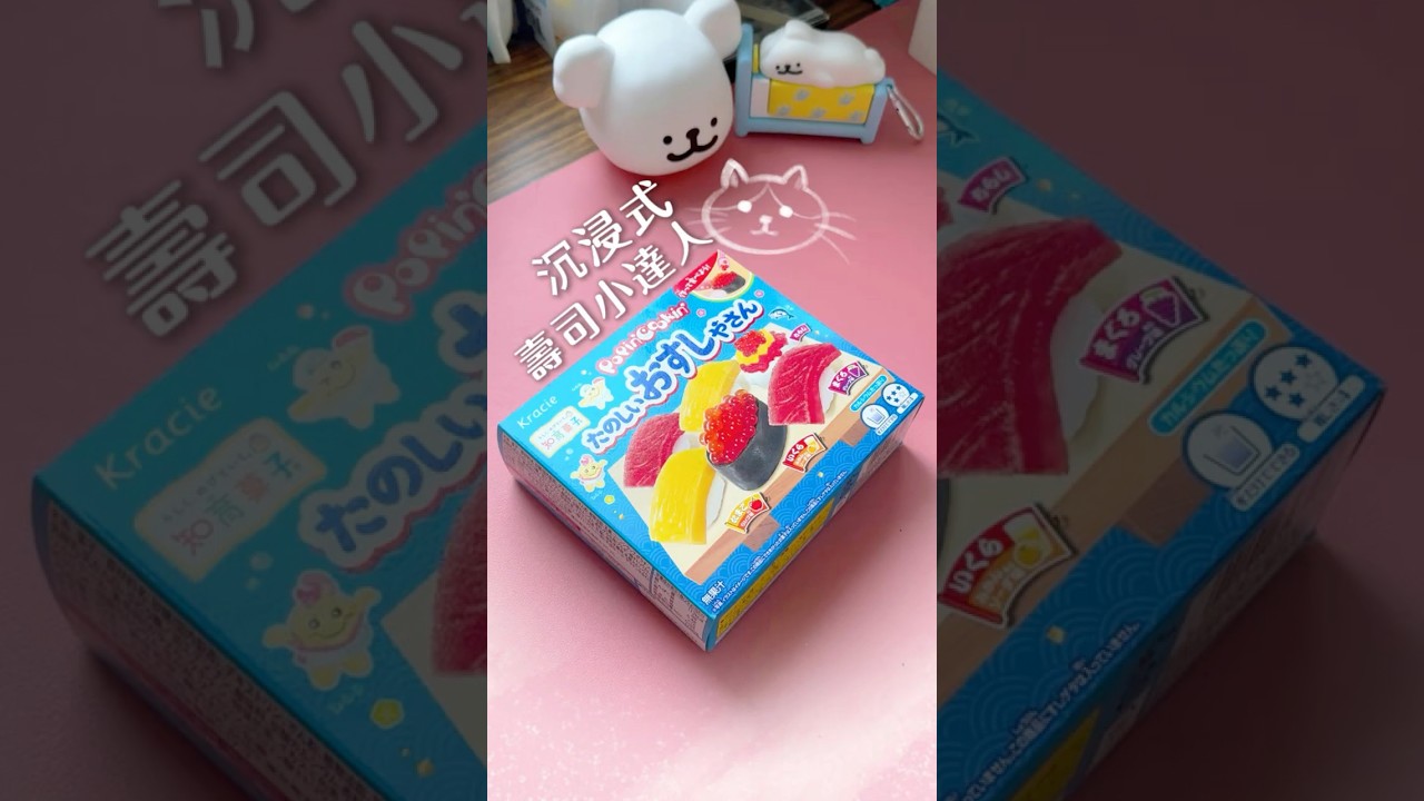知育菓子&mdash;壽司小達人🍣