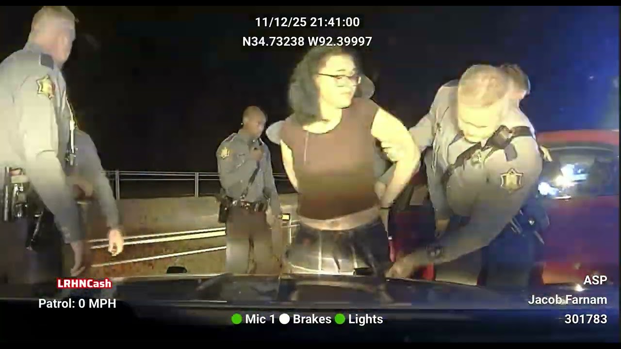 Police Chase - Chicken Head Runs From Arkansas State Police With Pending Murder Charge.