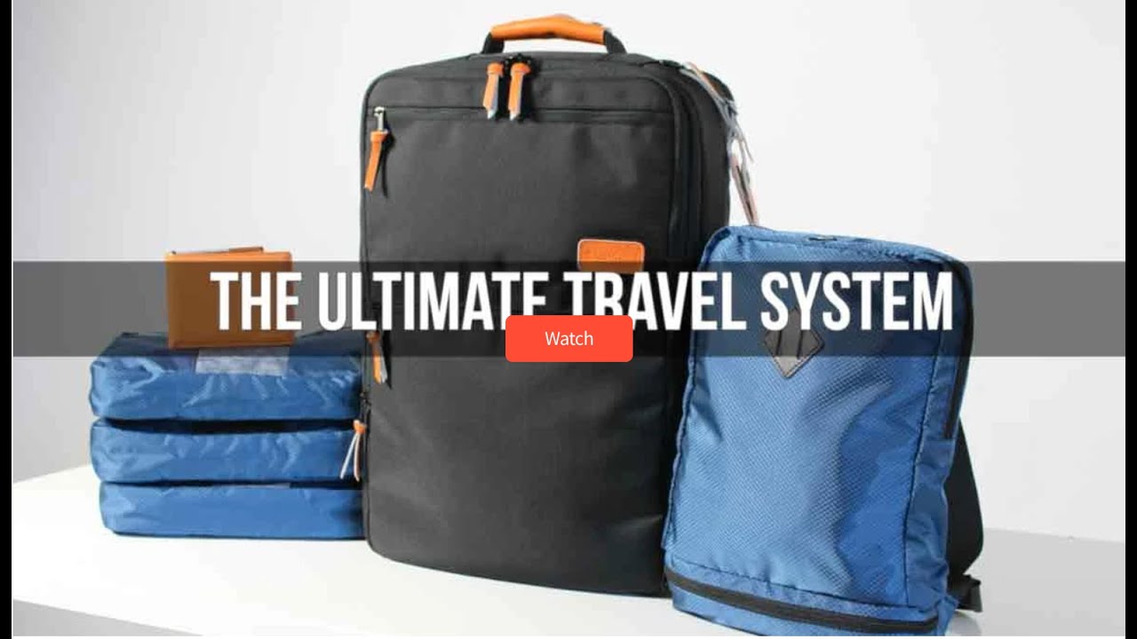 This New Carry-On Travel Backpack Has a TON of Features! | Standard Luggage | One Bag Travel