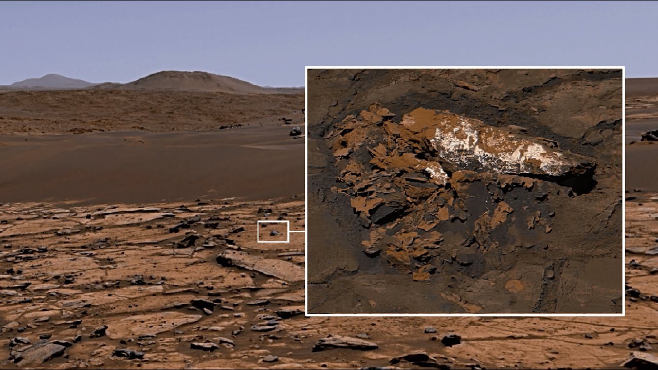 Perseverance took Most Awe-Inspiring 4K Panorama of Mars and found something under the wheels!