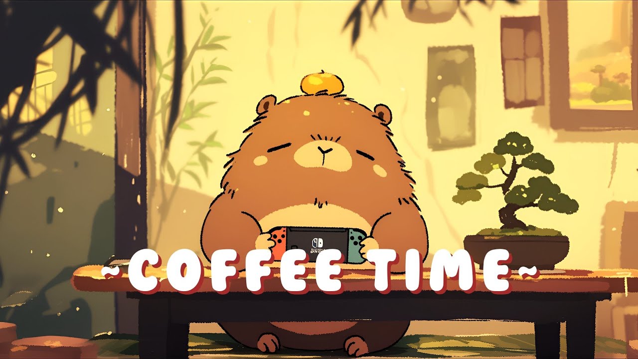 24/7 Capybara Lofi Beats - Lofi Hip Hop for Studying ~ Dreamy Vibes ~ 📚 🎵