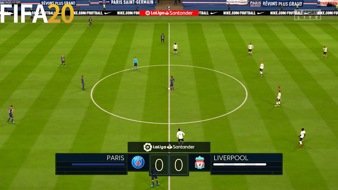 FIFA 20 | PSG vs Liverpool - Super LaLiga - Full Match & Gameplay