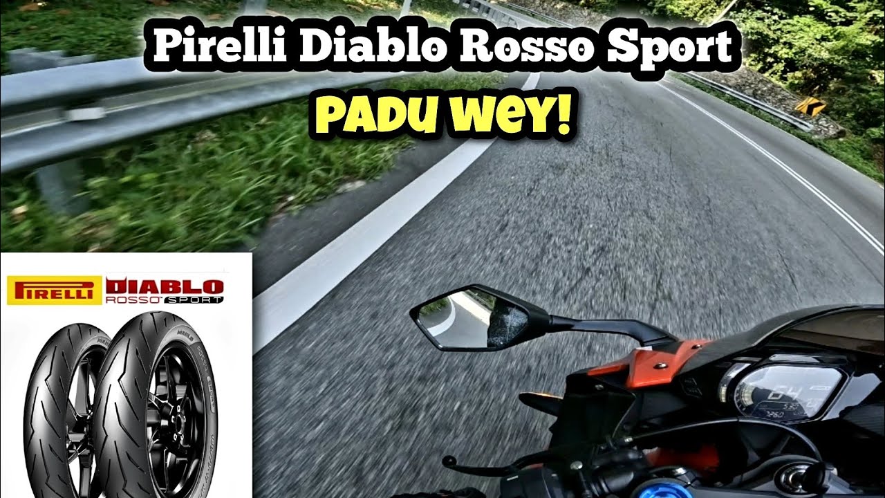 Tukar Tayar Pirelli Diablo Rosso Sport | Honda CBR250RR | PADU WEY!