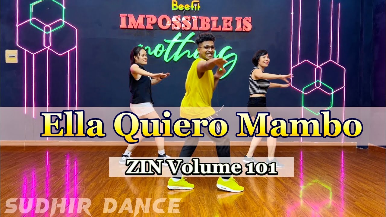 ZIN 101 / Ella Quiere Mambo /ZUMBA DANCE / Merengue / Zumba / sudhirdance @zumba