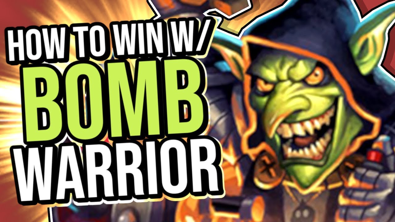 The Secret to Winning w/ Bomb Warrior | Heist Ch. 3 | Rise of Shadows | Hearthstone