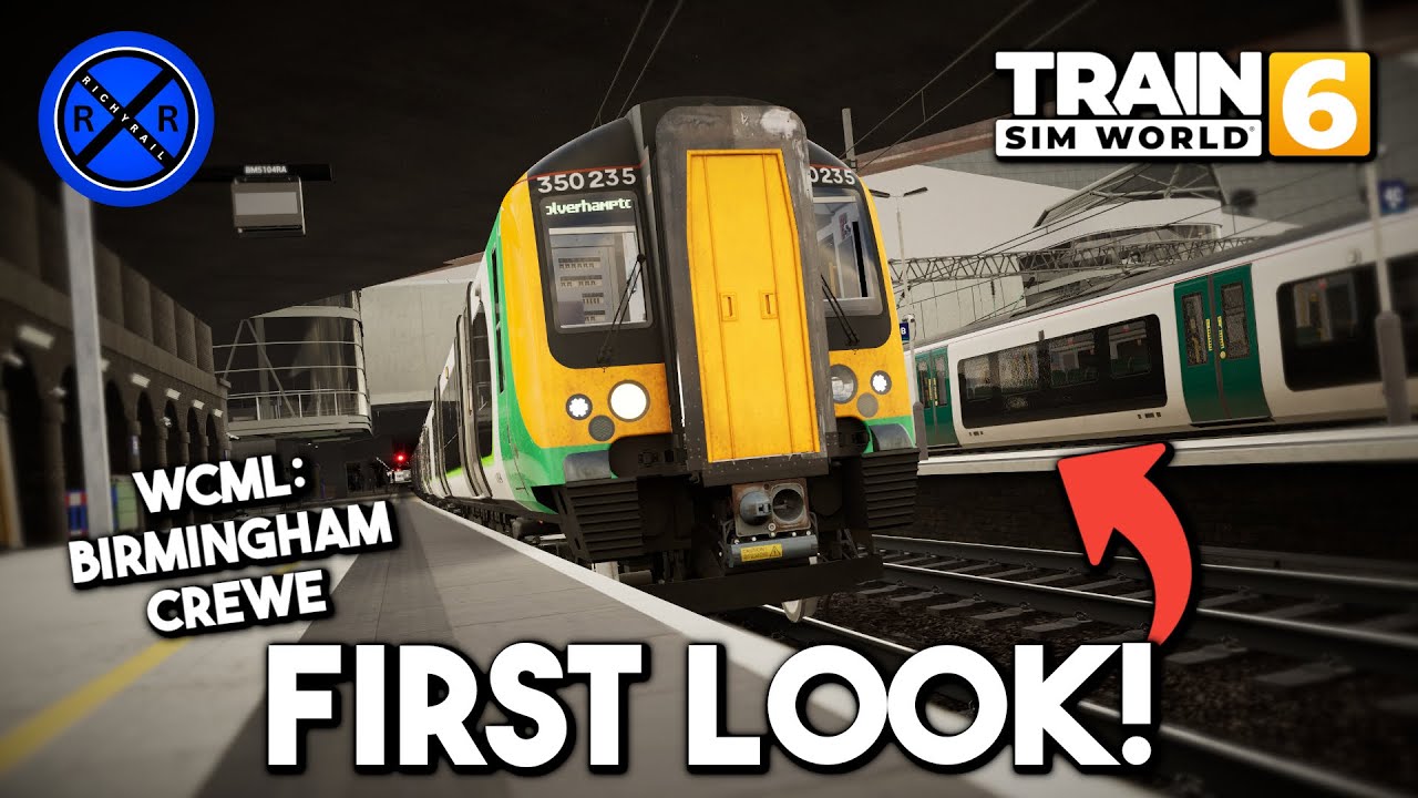 ПЕРВЫЙ ВЗГЛЯД на WCML: БИРМИНГЕМ - КРЮ в Train Sim World 6!