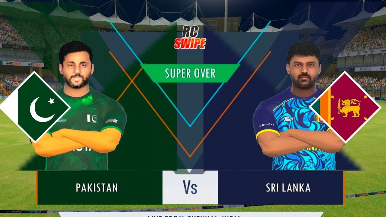 super over pakistan vs sri lanka t20  tri series 2025 rc swipe   