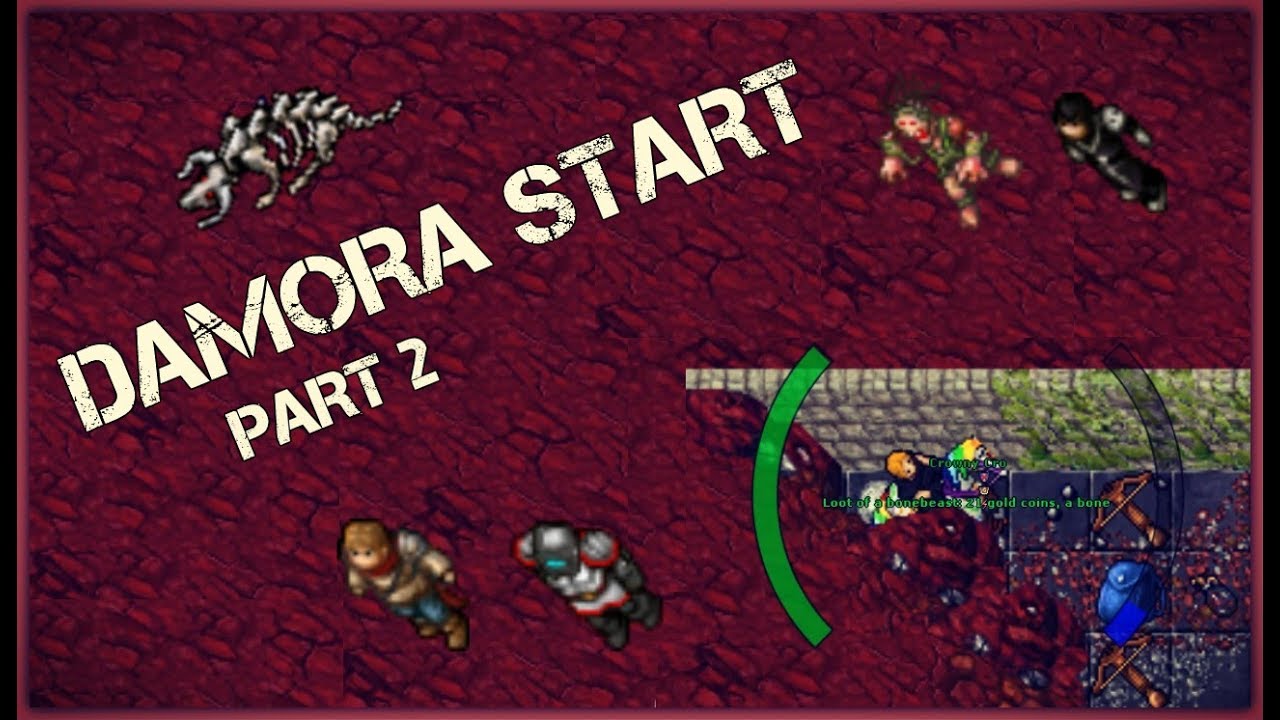 #2 Tibia Damora | 100 lvl w 10 dni Challenge | Part 2