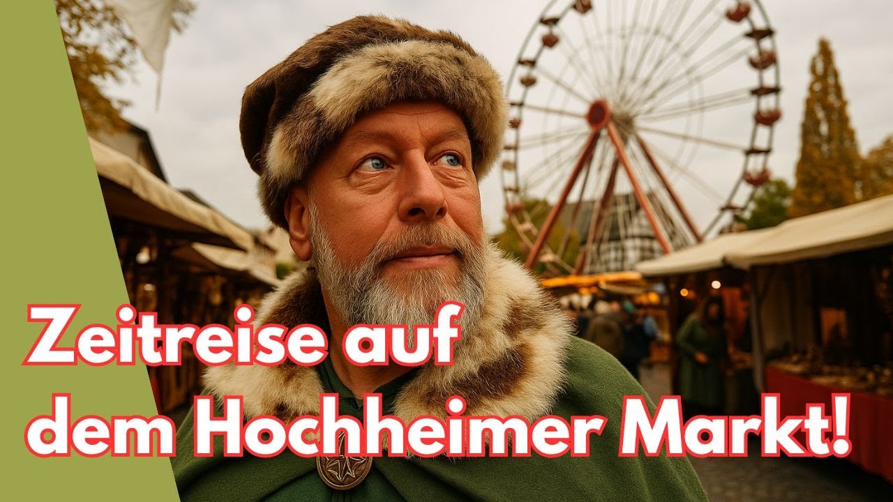 So f&uuml;hlt sich Geschichte an &ndash; Der historische Markt in Hochheim am Main