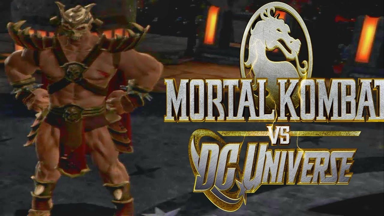 Mortal Kombat Vs DC Universe - Shao Kahn Playthrough  - Very Hard (DC Universe)
