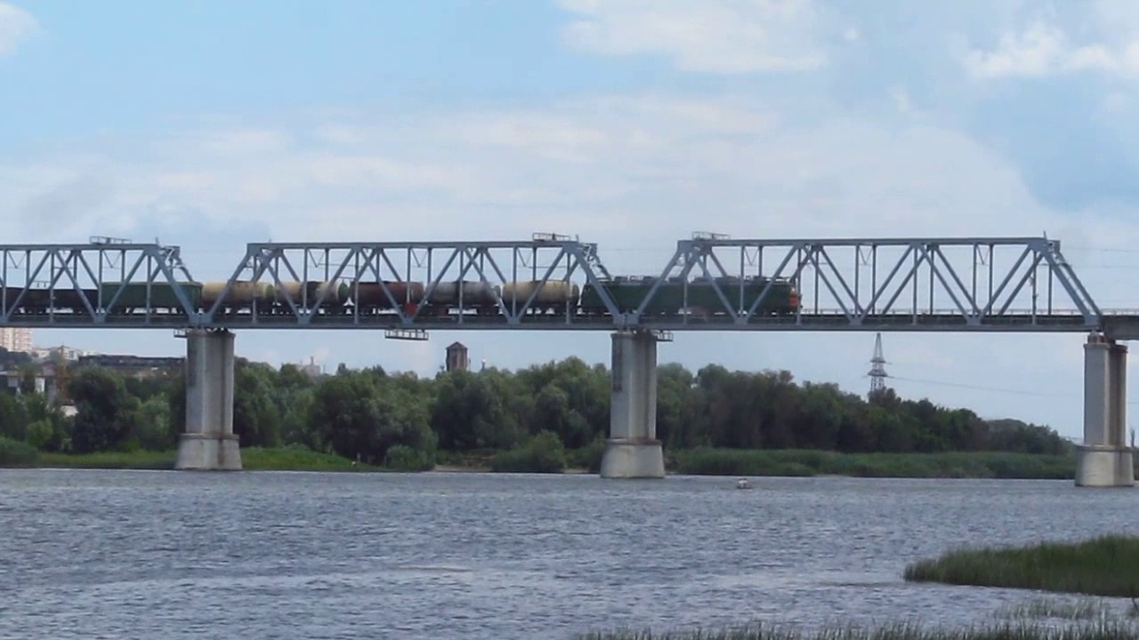 Восточный жд мост в Ростове на Дону.