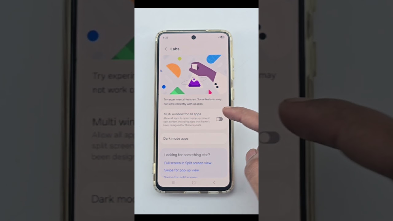 Samsung Hidden Features Multi Window Enable For All Apps #shorts