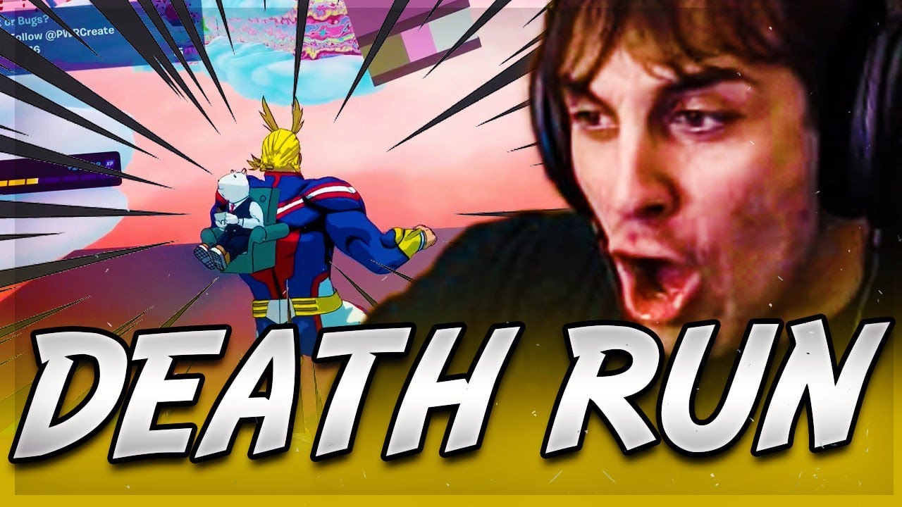 DEATH RUN SU FORTNITE FINITA MALISSIMO !
