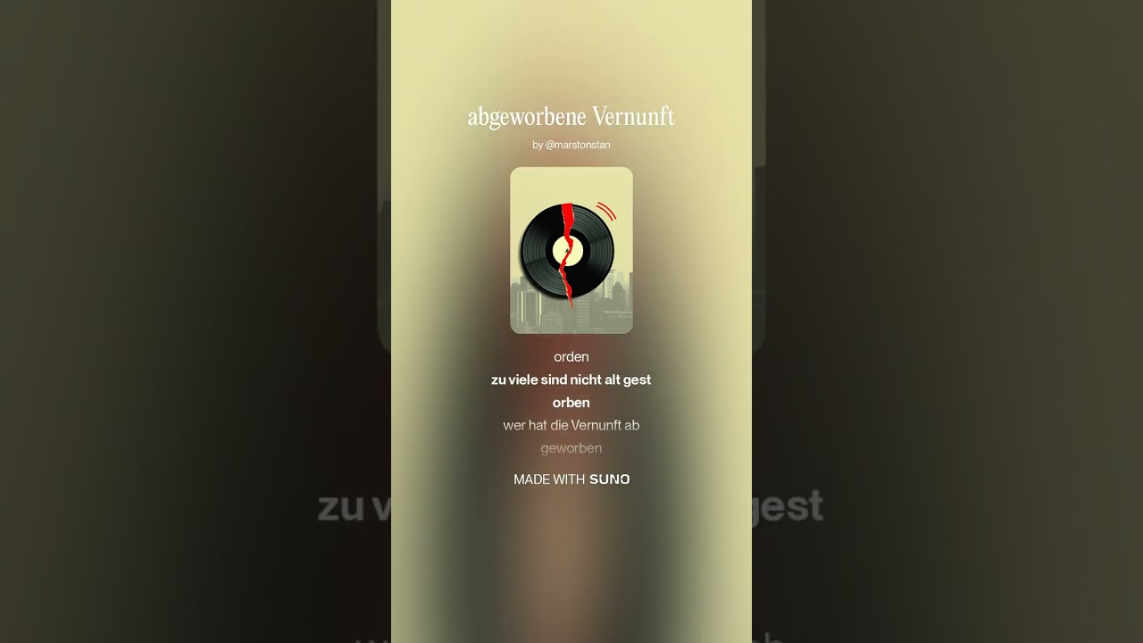 abgeworbene Vernunft