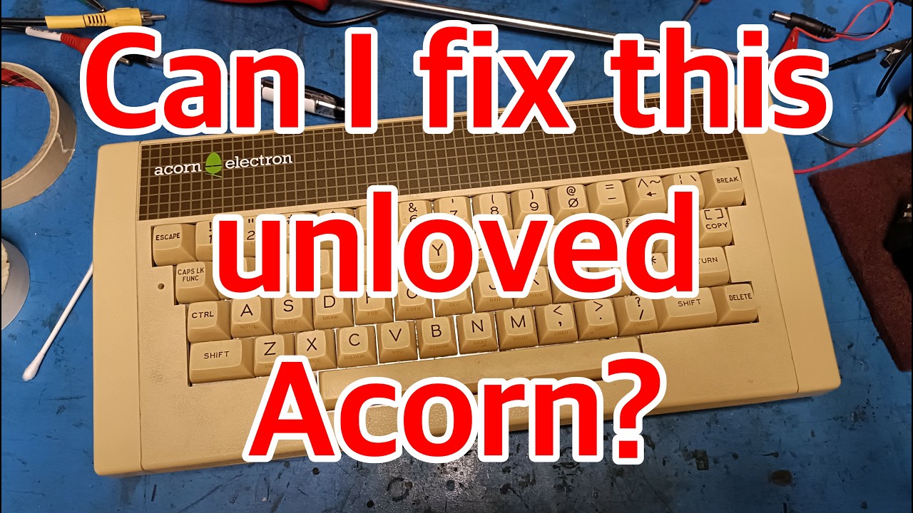 Смогу ли я починить этого заброшенного Acorn Electron?