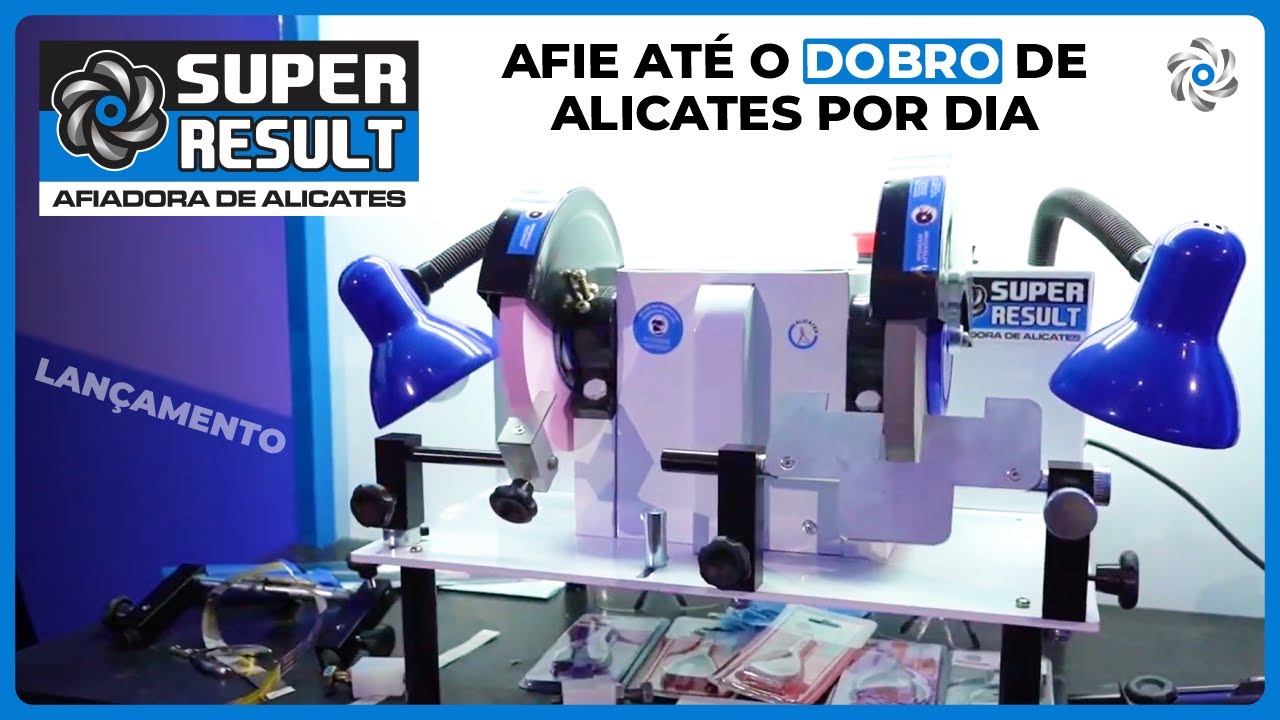 🌟 LANÇAMENTO - SUPER RESULT AFIADORA DE ALICATES