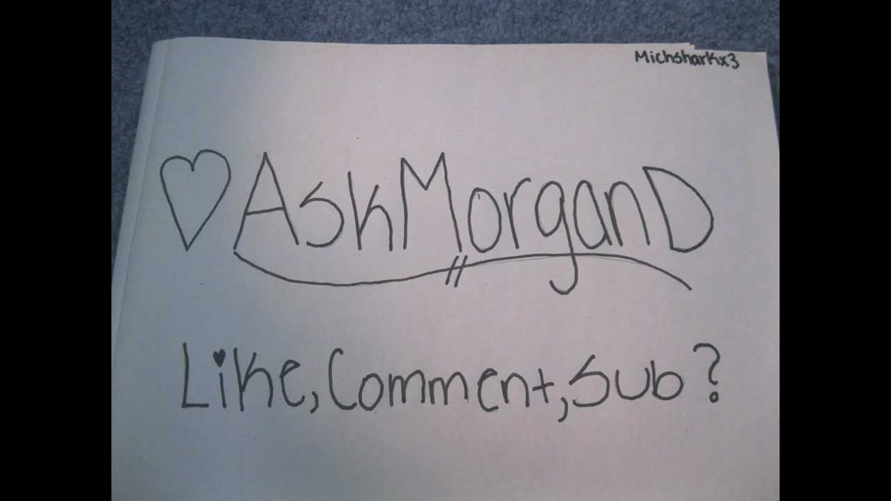 AskMorganD Intro Contest - AskMorganD [by michsharkx3]