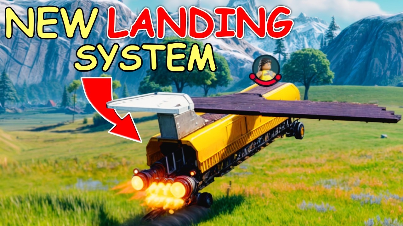 How to make a REALISTIC cargo PLANE in Lego Fortnite 31.20 Update