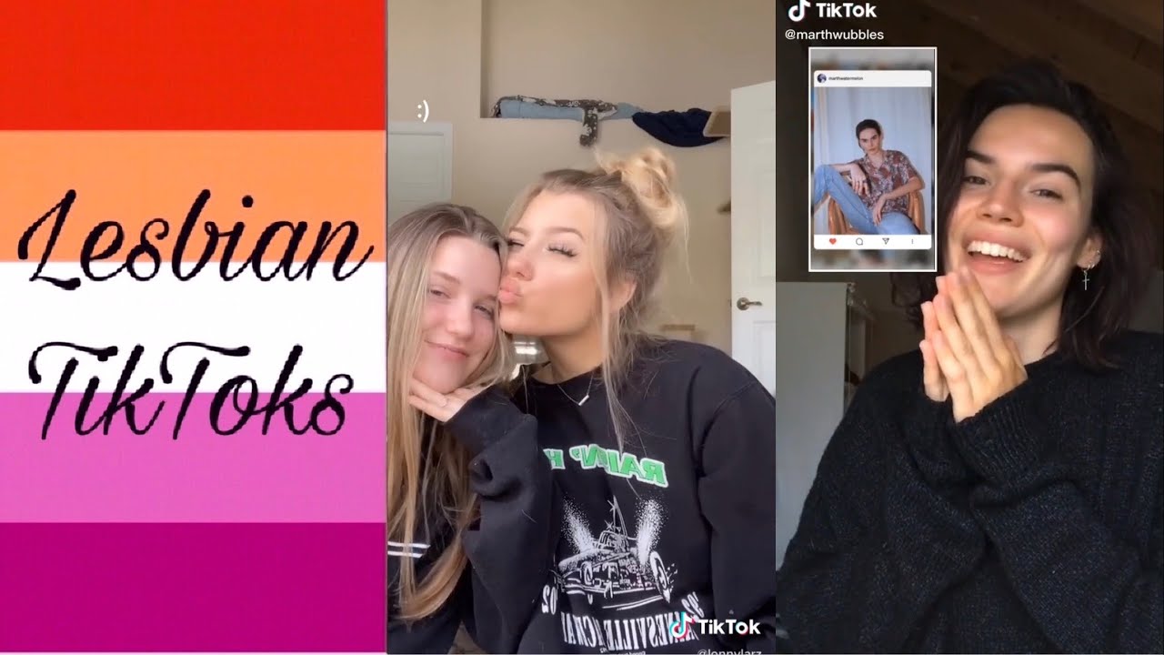 Lesbian TikToks for my isolated gays || Lesbian TikTok compilation cause girls are so pretty