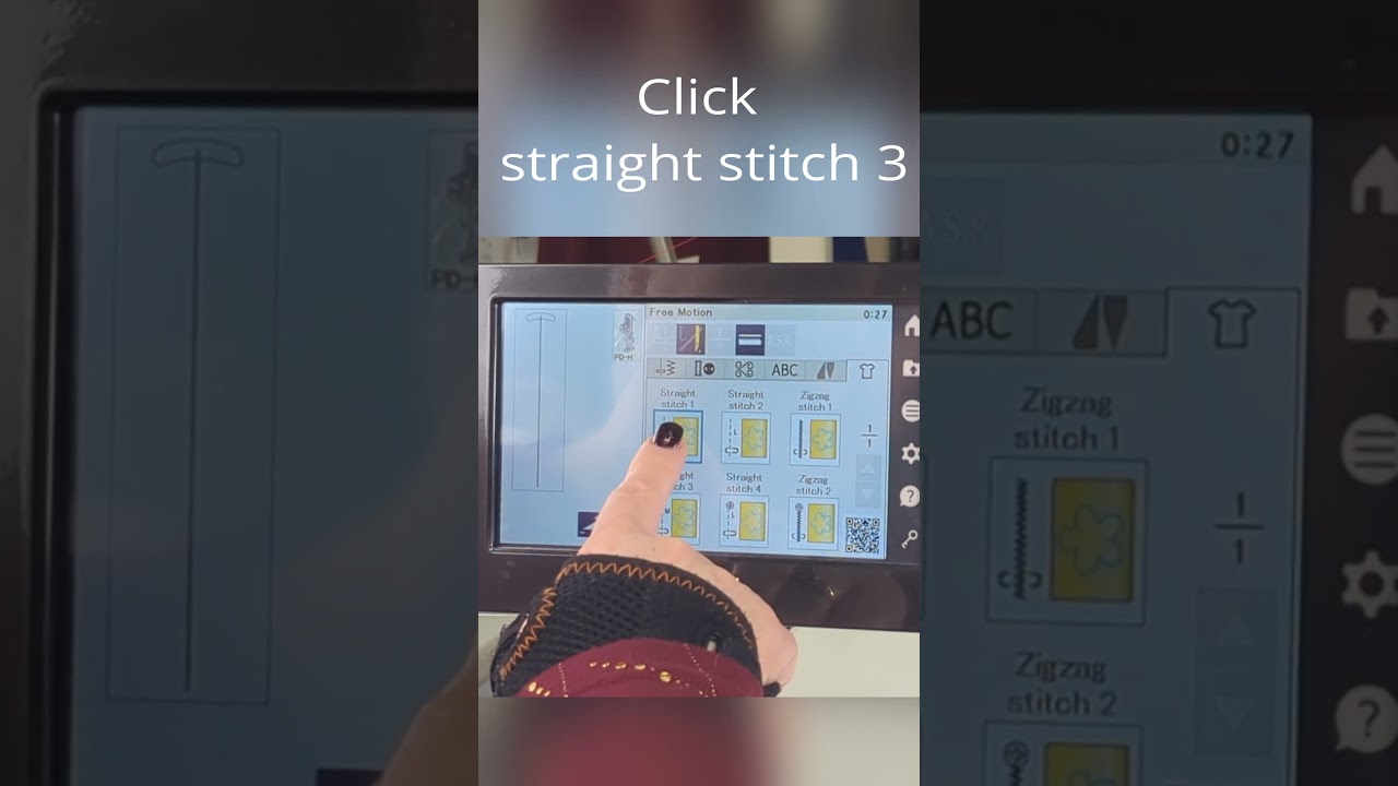 How to set up your ASR (Automatic Stitch Regulator) on your Janome M8 #sewinghacks, #janome,
