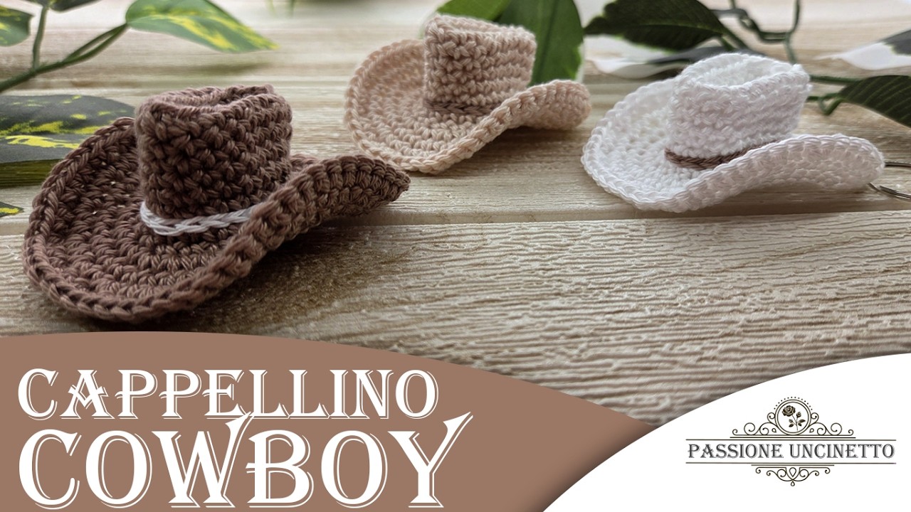 TUTORIAL: Cappellino da cowboy 🤠 