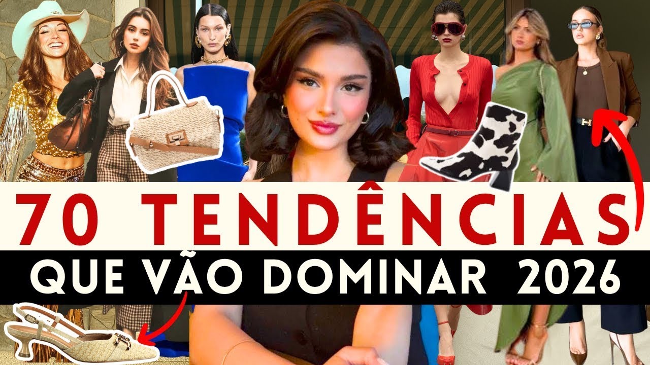 🔴70 TEND&Ecirc;NCIAS PARA O VER&Atilde;O E INVERNO 2026 | Maga Moda