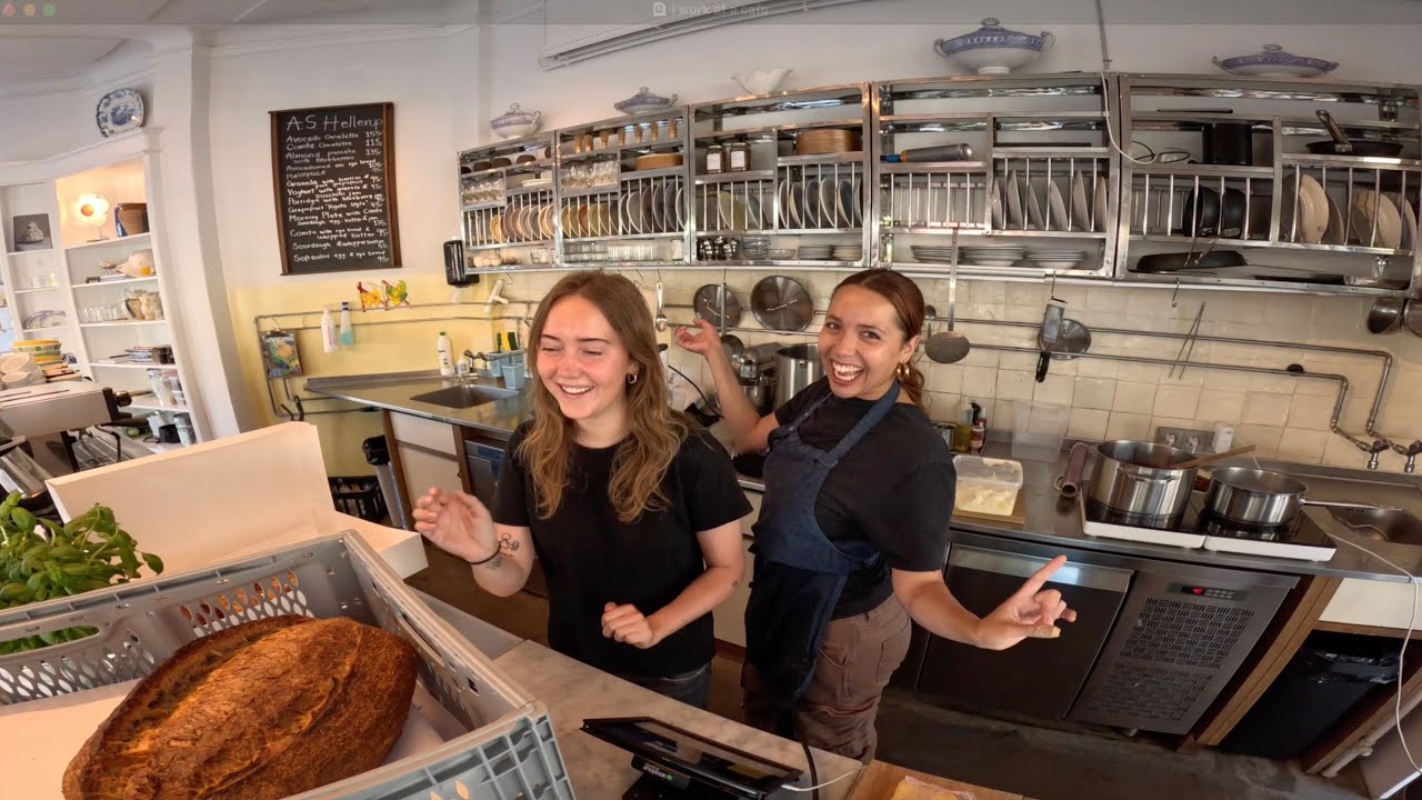 i work at a café - life in copenhagen