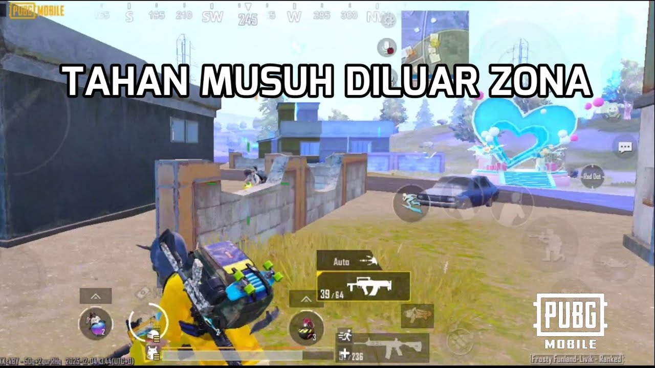 SOLO VS SQUAD 23 KILL || TAHAN MUSUH DILUAR ZONA SAMPAI CHIKEN || QAEE GAMEPLAY