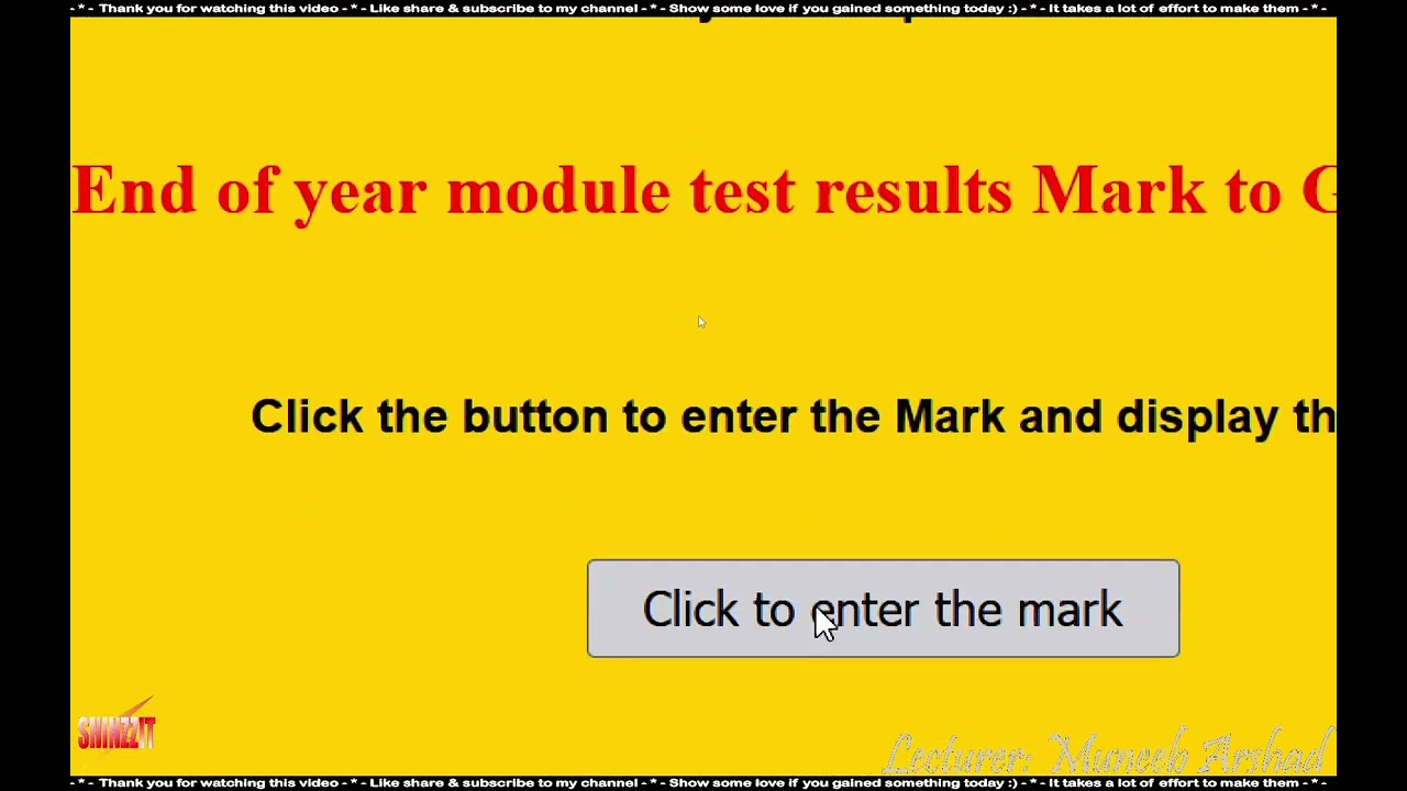 A2 IT 14C   Solution to JS Task 9   Class Lecture   03 02 2026