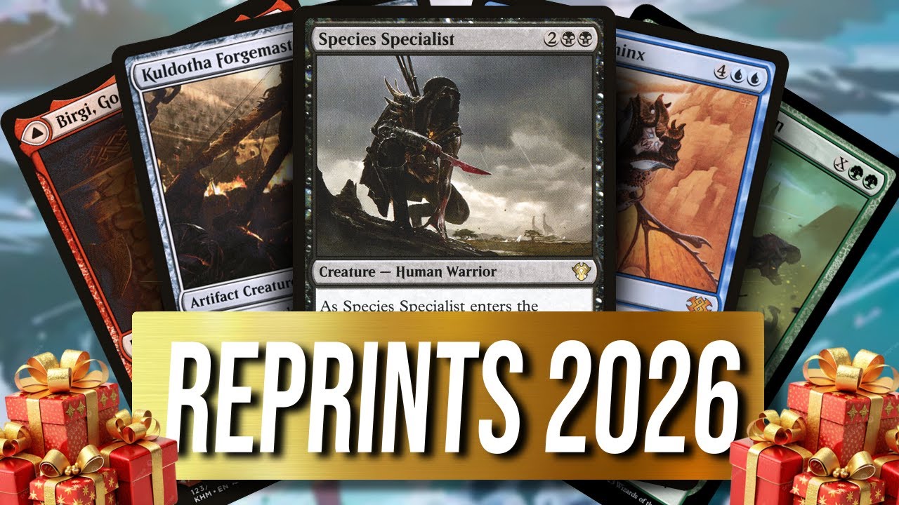 Melhores REPRINTS que NÃO PODEM FALTAR em 2026! |185|